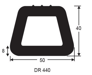 AMBASSADOR DOCKING RUBBER 50 X 40 